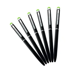 Best selling metal slim cross custom logo touch ball pen stylus touch pen