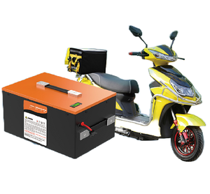 48v 60v 70V इलेक्ट्रिक ट्राइसाइकिल बैटरी पैक 20h से 110h अर्ध-ठोस राज्य जीवन-बाइक साइकिल के लिए 2000 चक्र - Product Image 1