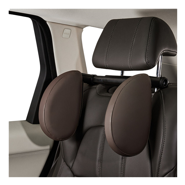 Wholesale Price Almohada Reposacabezas Memory Foam Car Headrest Pillow Head Support with Car Hiding