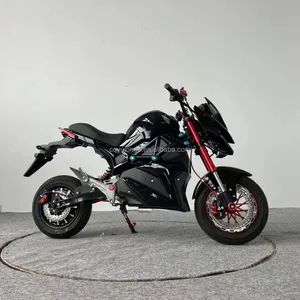 3000W Vente en gros Moto électrique à grande vitesse 80 km/h Moto électrique de course pour adultes