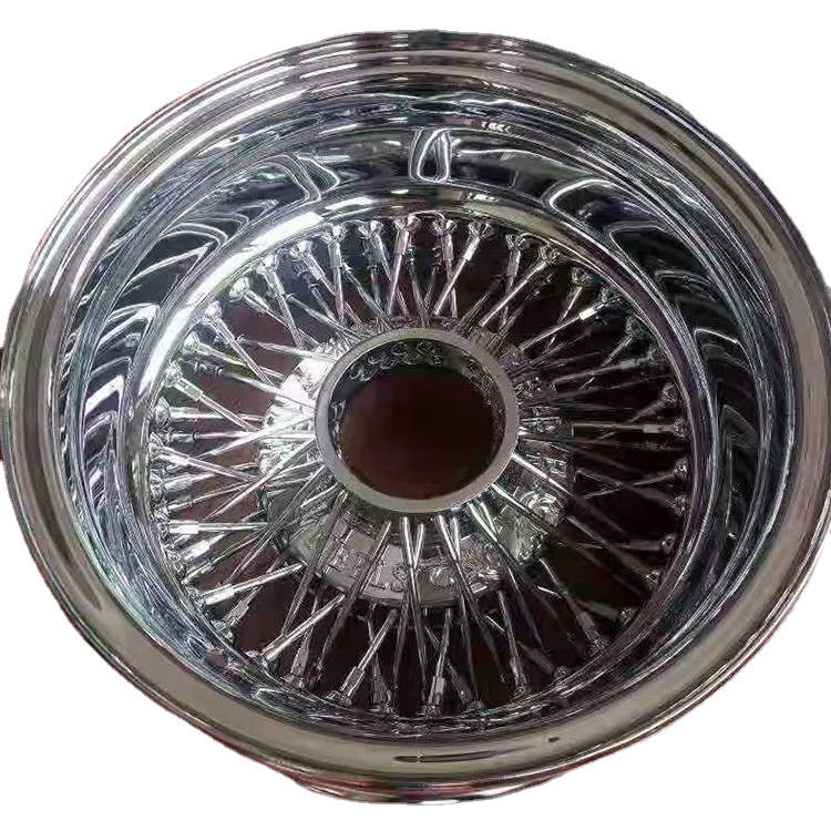 20*8.5/9 Inch 100 Spoke Wire Deep Dish Forged Wheels for