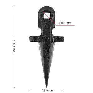 Pièces de rechange pour tondeuse à gazon OEM 08.010 Single Knife Guard