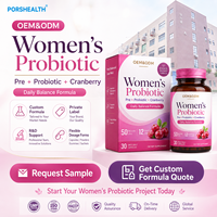 Comprimés Probiotiques pour Femmes : Formule Antioxydante et Éclaircissante pour la Peau, Soutien Immunitaire, Microbiome Féminin (Souches RC-14 GR-1)