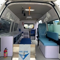 Ambulance Foton G9 à conduite à droite |   Véhicule de secours médical à essence 2,4 L |   Fabricant d'ambulances Chengli