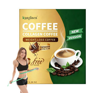 เครื่องเผาผลาญไขมันกาแฟลดน้ำหนักพร้อมคอลลาเจนผลิตภัณฑ์เสริมอาหารลดน้ำหนัก - Product Image 1