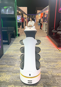 2023 <span class=keywords><strong>Robot</strong></span> de entrega de alimentos recién llegado inteligente <span class=keywords><strong>camarero</strong></span> <span class=keywords><strong>Robot</strong></span> <span class=keywords><strong>gato</strong></span> pantalla grande con batería reemplazable <span class=keywords><strong>Robot</strong></span> coche de entrega - Product Image 4