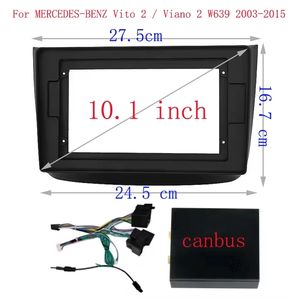 MERCEDES-BENZ Vito <span class=keywords><strong>2</strong></span> / Viano <span class=keywords><strong>2</strong></span> W639 2003-201510インチカーラジオ筋膜ステレオAndroidMP5プレーヤー2Dinヘッドユニットパネルフレーム用 - Product Image 5