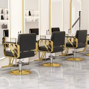Chaise de salon de beauté multifonctionnelle de haute qualité à vente chaude, chaise de salon de coiffure, chaise de barbier - Product Image 5