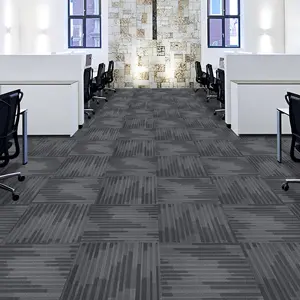 High Quality 2023 Most Popular Self Stick Carpet Tile Carpet Puzzle Tiles 50*50 Display Stand Carpet Floor