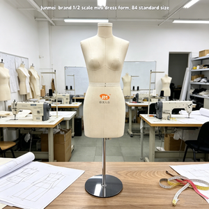 Maniquí de Costura JUNMEI Europeo para Mujer, Medio Cuerpo, de Fibra de Vidrio, con Pinzas, para Estudio de Sastrería, Escuela, Hecho a Mano - Product Image 1