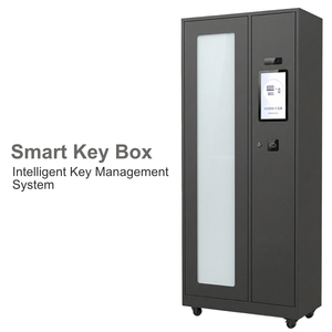 Armoire à clés intelligente 120 emplacements, coffre-fort de gestion électronique des clés RFID, système de contrôle des clés mural NFC par empreinte digitale et reconnaissance faciale - Product Image 2