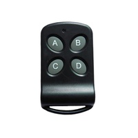 YET105 Télécommande sans fil Apprentissage Code Rolling Code ABCD Boutons pour porte de garage