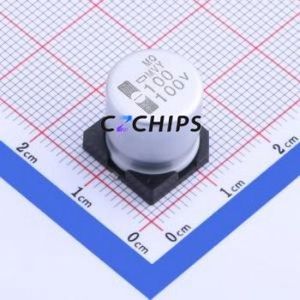 Condensador Electrolítico de Aluminio SMD EMVY101ARA101MKE0S, D12.5xL13.5mm 100uF 20% 100V 180mA-120Hz - Product Image 1