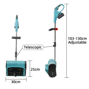 Máquina barredora <span class=keywords><strong>el</strong></span>éctrica de quitanieves inalámbrica con batería de litio VERTAK, Mini sopladora de nieve portátil profesional - Product Image 3
