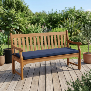 Durable Traditional Style Solid Wood 2-Seaters Foldable Outdoor Bench <b>Garden</b> <b>Sets</b> for Patio Use - Product Image 3