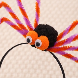 Accesorios para Fiesta de Halloween, Diadema de Araña Divertida, Creativa, de Plástico Suave y Duradero, para Disfraces y Bromas - Product Image 3