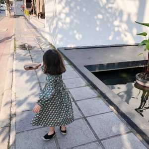 Nuevo Vestido Maxi Floral de Tela Premium con Estampado de Borde Estilo Hanbok Coreano Occidental para Niñas - Compra Directa de Proveedor Chino - Product Image 2