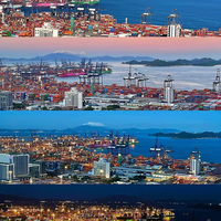 Top LCL FCL pleine charge de conteneur 20 pieds 40 pieds transitaire Agent d'expédition rapide vers les états-unis depuis la chine société de logistique Service DDP