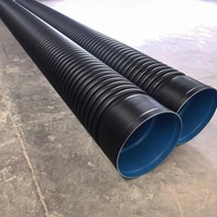 Fabricant de tuyaux à double paroi en HDPE pour le drainage des eaux usées, la récupération des eaux de pluie, la protection des câbles et les projets d'ingénierie civile