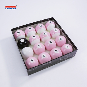 Juego <span class=keywords><strong>de</strong></span> 16 Bolas <span class=keywords><strong>de</strong></span> <span class=keywords><strong>Billar</strong></span> Profesionales Rosa y Blancas - Bolas <span class=keywords><strong>de</strong></span> Resina <span class=keywords><strong>de</strong></span> 57.2mm para Juego <span class=keywords><strong>de</strong></span> <span class=keywords><strong>8</strong></span> Bolas - Product Image 6