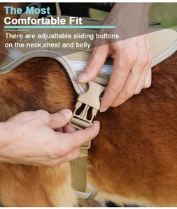 Harnais de sécurité tactique respirant et confortable de taille L, camouflage, durable, pour l'entraînement des chiens de compagnie - Product Image 5