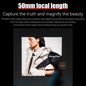 7 nghệ nhân 50mm F1.8 AF Full Frame Sony E mount ống kính máy ảnh hỗ trợ nhận dạng mắt trên khuôn mặt cho a7m4 a7iii - Product Image 2