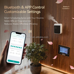 Diffuseur d'<span class=keywords><strong>air</strong></span> intelligent sans eau grande capacité, mural extractible, à double liquide, contrôle par application tactile, silencieux 35 dB, en plastique - Product Image 4