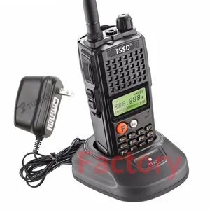 TSSD TS-Q898 VHF UHF 10 watt 10 w palmare amatoriale commerciale fm ham ricetrasmettitore portatile radio bidirezionale walkie talkie a lungo raggio