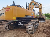 2024 75 Ton Büyük Kullanılmış Ekskavatör Sany Sy750 Paletli Kullanılmış Kazıcı Kazma Makinesi Ekskavatör Satılık