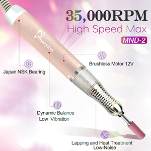 เครื่องเจียรเล็บไร้สายแบบมืออาชีพ พร้อมโลโก้สั่งทำพิเศษ ความเร็ว 30000 รอบต่อนาที แบตเตอรี่ใช้งานได้นาน ตัวเครื่องทำจากเหล็ก - Product Image 5