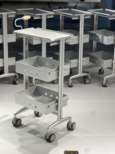 New High Spec Aluminum <b>Trolley</b> <b>Trolley</b> Storage Rack Multifunctional Beauty Salon <b>Tool</b> Cart - Product Image 5