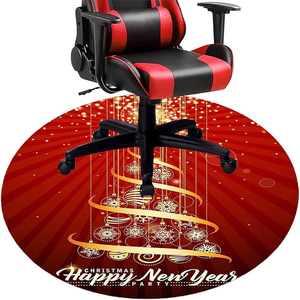 الكلمة المكتبية غير المنسوجة المطبوعة باللون الأحمر والأسود للعب السجادة - Product Image 4