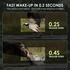 Nouveau <span class=keywords><strong>jeu</strong></span> de plein air, caméra de chasse infrarouge 1080p, sécurité, 20 m, 4 piles AA, phototrampeo, 2MP, <span class=keywords><strong>60</strong></span> degrés grand angle, étanche, TFT - Product Image 3