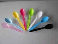 Cuchara de Yogur Desechable de Plástico, Producto para el Hogar de Calidad Garantizada, Moldeado por Inyección