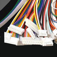 Connecteur femelle JST SH ZH PH XH personnalisé prise en nylon câble plat pour faisceau de fils électriques en cuivre pour applications électroniques