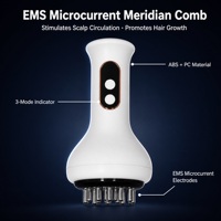 Masseur intelligent sans fil à micro-courant pour le corps entier, traitement par peigne méridien, alimentation USB au lithium