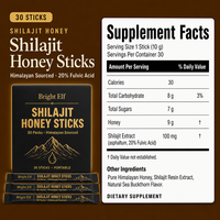 Sachets de Résine de Shilajit Pur de l'Himalaya OEM/ODM avec Miel Végétalien, Bâtonnets de Miel Shilajit, Complément Herbal à Marque Privée