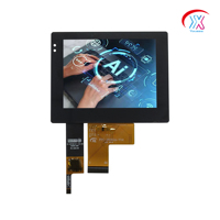 Modul Layar LCD TFT 3,5 inci 640*480 Layar IPS GT911 Layar Sentuh Kapasitif dengan Antarmuka MIPI IC ST7703 untuk Industri