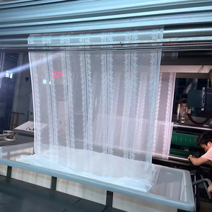 ผ้าลูกไม้สีสันสดใสแบบยืดหยุ่น ขนาดเล็ก 5 หลา ผ้าสวิสวอยล์ โฮห์ ดูไบ โทเคย์ ชีฟอง ฝรั่งเศส สำหรับตกแต่ง ทำจากไนลอน - Product Image 6