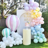 Accessoires pour Baby Shower Bleu et Rose Douceur Tefnut Ballons en Fibre de Verre à Air Chaud Décoration de Mariage