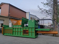 Presse hydraulique automatique, presse à balles horizontale, machine de recyclage de bouteilles en carton PET, presses à balles horizontales