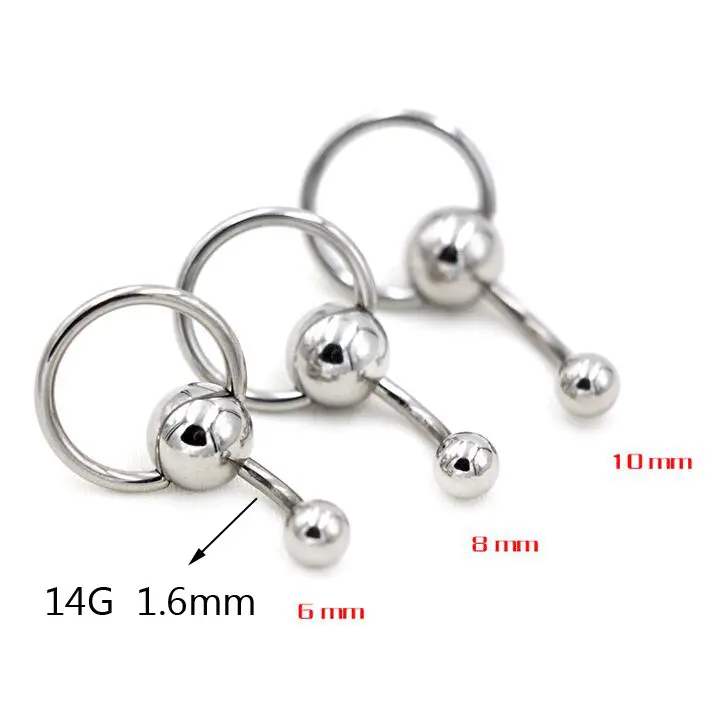 Fashion Stainless Steel Body Jewelry Piercing Set Geometric Eyebrow Lip Nose Nipple Belly Button Ring Long Ear Studs Sets /