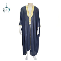 Robe islamique à manches courtes pour hommes, nouvelle collection 2025, vêtements de prière musulmans, style Dubaï, robe Jubbah, ensemble pour le Hajj et l'Omra, polyester