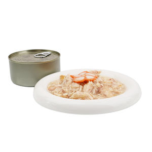 Oem ספק מפעל מחמד מחמד מזון באיכות גבוהה לחיות מחמד + עוגת דגים משומר 85 גר גר 'מזון רטוב - Product Image 3