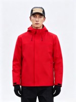 Veste d'hiver isolante chaude à coque rigide avec capuche, coupe-vent, imperméable, personnalisable, en coton imprimé, grande taille, pour la randonnée et le camping