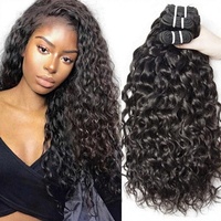 Extensions de cheveux humains indiens vierges 100% pré-collées, ondulées, double trame, double tirage, qualité 10A, grade 8/9, 28 pouces, sans couture