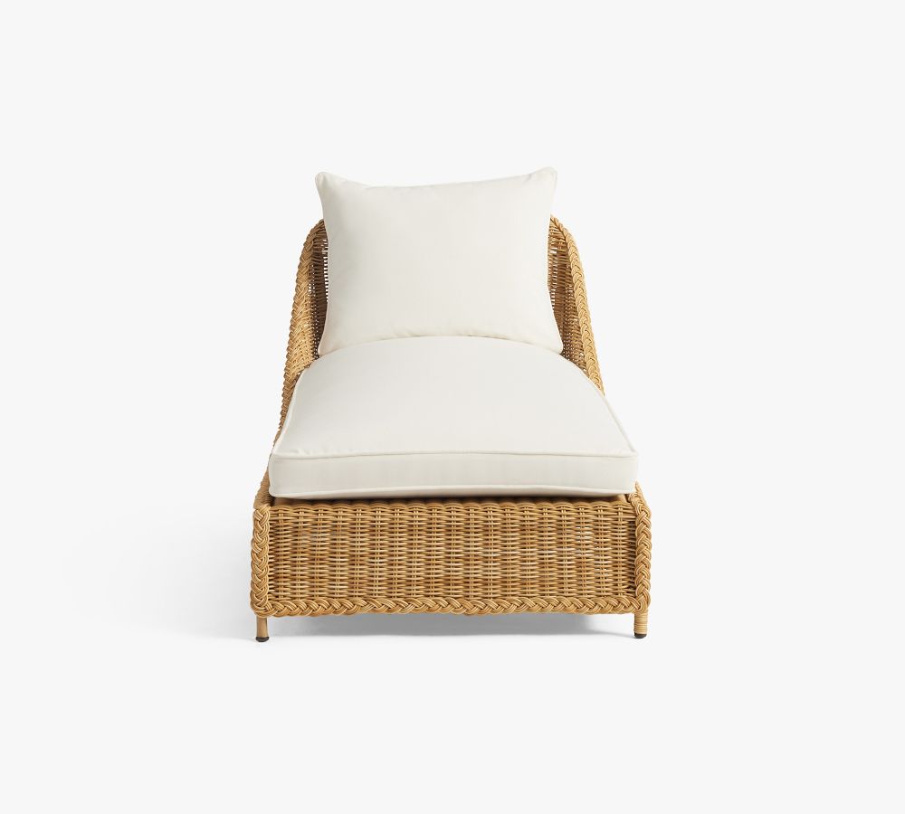 rattan chaise patio furniture beach chair Modern design sun pool lounge chairs garden furniture