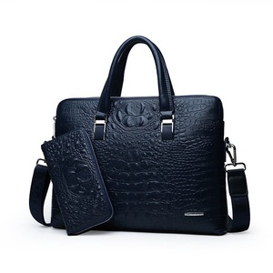 <span class=keywords><strong>Sac</strong></span> à <span class=keywords><strong>bandoulière</strong></span> unisexe en PU à motif crocodile <span class=keywords><strong>pour</strong></span> hommes <span class=keywords><strong>Sac</strong></span> souple et étanche <span class=keywords><strong>pour</strong></span> les nouvelles affaires Mode travail Bureau Document <span class=keywords><strong>Ordinateur</strong></span> - Product Image 6