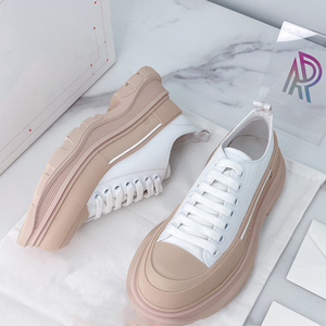 Wholesale Customizable Hot-selling Fashionable Thick-soled Lightweight Women's <b>Canvas</b> Shoes Spring Autumn Comfortable Non-slip - Product Image 2