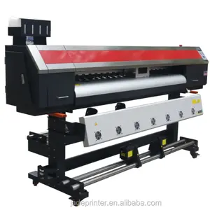 Stampante a getto d'inchiostro 1.6m 1.8m i3200 DX5 grande formato eco solvente Plotter stampante digitale